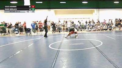 165 lbs Round Of 64 - Cole Aguirre, MO vs Zane Gerlach, AK