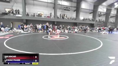 157 lbs Champ. Round 2 - Sam Kincaid, WA vs Layronz Fraser, CA