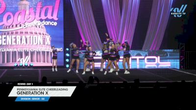 Pennsylvania Elite Cheerleading - Generation X [2025 L4.2 Senior - D2 Day 1] 2025 Coastal at the Capitol Grand Nationals