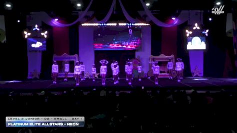 Platinum Elite Allstars - Neon [2025 L2 Junior - D2 - Small Day 1] 2025 ASC Battle Under the Big Top Grand Nationals