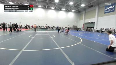 126 lbs Round Of 64 - Andrew Kimball, MD vs Vincent Iaquinto, NY