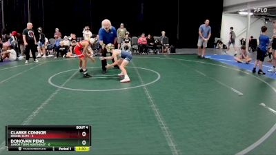 76 lbs Placement (4 Team) - Donovan Peno, Junior Terps Northeast vs Clarke Connor, Kraken Elite