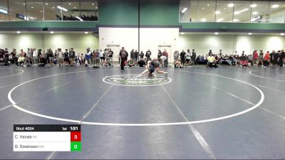 126 lbs Round Of 128 - Cael Yanek, PA vs Brett Swenson, MN