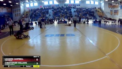 150 Blue Round 2 - Leandre Campbell, Lake Gibson vs Christopher Williams, Camden County