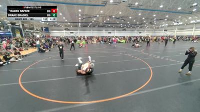165 lbs Champ. Round 2 - Drake Brasiel, Unattached vs Nadav Nafshi, Unattached