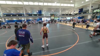 132 lbs 5th Place Match - Maximus Quiroz, Unattached vs James Nalbone, Hammers