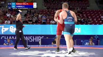 97 kg 1/8 Final - Nurmanbet Raimaly Uulu, Kyrgyzstan vs Christian Carroll, United States