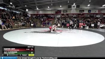 125 lbs Cons. Round 2 - Guy Clevenger, Central Oklahoma vs Hunter Heim, Minnesota State Moorhead