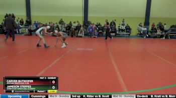 105 lbs Round 5 - Carver Butikofer, Outlaw Wrestling Club vs Jameson Steffes, Sarbacker Wrestling Academy