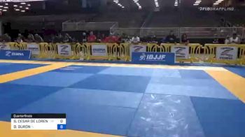 GUSTAVO CESAR DE LORENA vs DANIEL DURON 2020 Pan Jiu-Jitsu IBJJF Championship