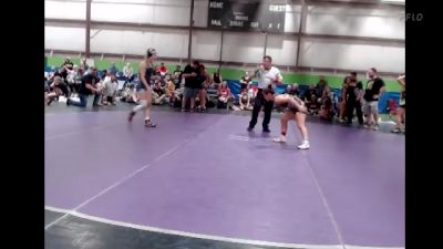 112 lbs Quarterfinals (8 Team) - Julianna Ocampo, Beast Mode vs Ellen Anderson, Mayhem WC Black