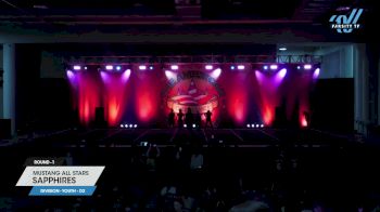 Mustang All Stars - Sapphires [2025 L2 Youth - D2 1] 2025 The American Celebration Salt Lake City Nationals