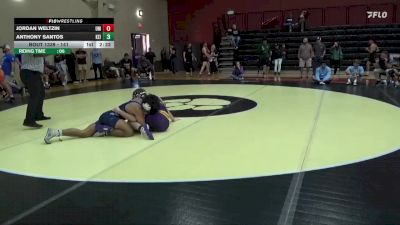 141 lbs Cons. Round 3 - Jordan Weltzin, Montevallo vs Anthony Santos, Keiser University