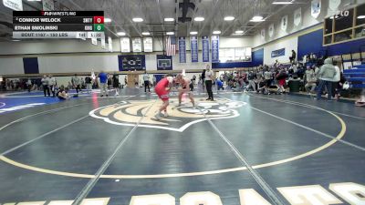 150 lbs Quarterfinal - Connor Welock, Smitty's Barn vs Ethan Smolinski, Kingpin