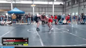 132 lbs Cons. Round 4 - Rick Erickson Jr, Weiser vs Bogen Church, Idaho Gold Wrestling