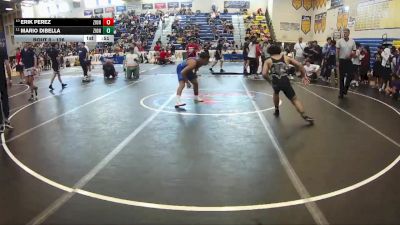 126 lbs Cons. Round 7 - Mario DiBella, Applied Pressure vs Erik Perez, Lost Tribe