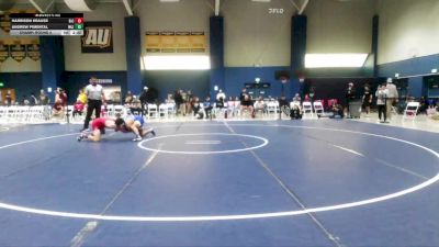 141 lbs Champ. Round 2 - Andrew Pimental, Washington & Lee vs Harrison Krause, Belmont Abbey