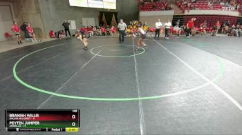 145 lbs Semis (4 Team) - Braniah Willis, Dallas Hillcrest vs Peyten Jumper, Amarillo