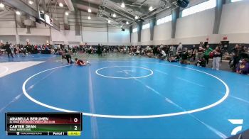 55 lbs Cons. Round 1 - Arabella Berumen, El Paso Enforcers Wrestling Club vs Carter Dean, MAAC Wrestling