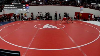57 kg Champ. Round 3 - Ayden Smith, SKWC vs Martin Cafurello, Noke Wrestling RTC