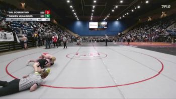 3 - 157 lbs Cons. Round 2 - Damien Villalobos, East Rockingham vs Sal Sorrentino, Fauquier