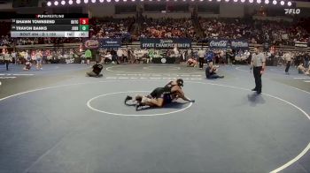 D 1 150 lbs Cons. Round 2 - Shawn Townsend, Dutchtown vs Travon Banks, John Ehret