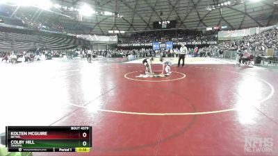 4A 106 lbs 5th Place Match - Kolten McGuire, Bethel vs Colby Hill, Tahoma