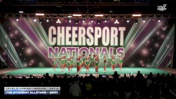 The Stingray Allstars - Gray [2026 L2 Junior - Medium Day 2] 2026 CHEERSPORT National All Star Cheerleading Championship