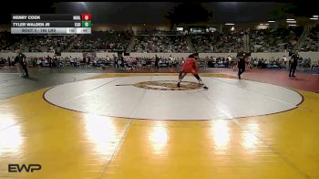 160 lbs Consi Of 8 #2 - Henry Cook, Noble Takedown Club vs Tyler Walden Jr, Elgin Wrestling