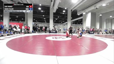 Masters C FS - 100 lbs Champ. Round 1 - Joe Perez, Florida vs Eben Faler, Rocky Mountain Wrestling Academy