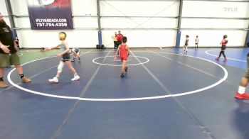 56 lbs Rr Rnd 2 - Leonardo Morenco, Cali Red vs Carter Pollock, Upstate Uprising Blue