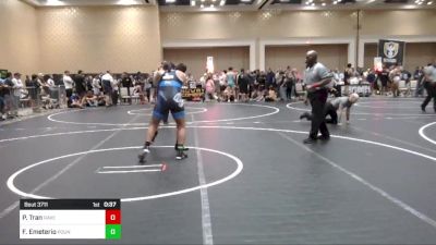 215 lbs Consi Of 32 #2 - Pierce Tran, Ravens WC vs Frank Emeterio, Pounders WC