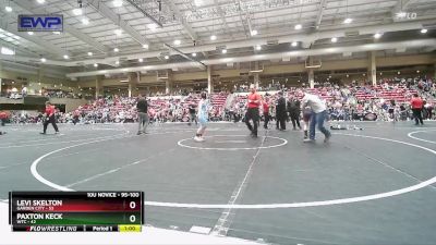 95-100 lbs 3rd Place Match - Levi Skelton, Garden City vs Paxton Keck, WTC