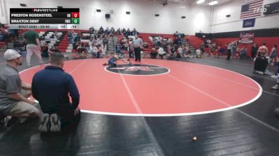 59-66 lbs Round 4 - Braxton Dent, Frankfort Mat Club vs Preston Rosensteel, Berkeley Braves