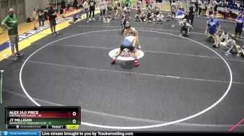 90 lbs Round 2 (6 Team) - Alex (AJ) Price, Eastside Iron Eagles vs JT Milligan, Summerville Takedown Club