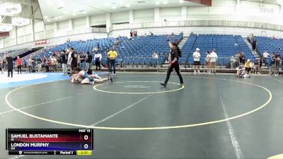 150 lbs 3rd Place Match - Samuel Bustamante, IN vs London Murphy, OH