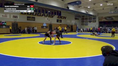 135 lbs Consi Of 16 #2 - Elias Castaneda, Bella Vista vs Aaron Silva, Corona Del Mar