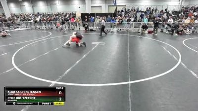 126 lbs 7th Place Match - Koufax Christensen, Sebolt Wrestling Academy vs Cole Krutzfeldt, Montana