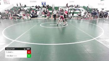 182 lbs Consi Of 8 #1 - Tanenn Ellafi, Bristol Central vs Walker Blair, New Canaan