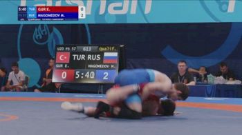 57 kg Qualif. - Ebubekir Gur, Turkiye vs Magomed Magomedov, Russia