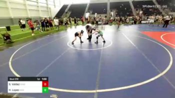 78 lbs Consi Of 4 - Santi Valdez, Rough House vs Hendrix Lopez, Horizon HS