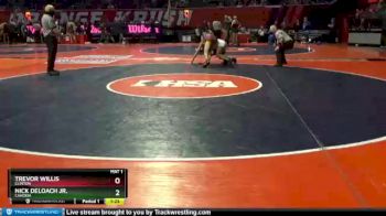 1 lbs Champ. Round 1 - Trevor Willis, Clinton vs Nick Deloach Jr., Cahokia