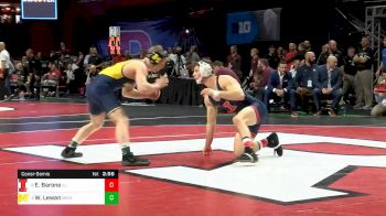 157 lbs Consolation - Eric Barone, Illinois vs Will Lewan, Michigan