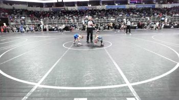 53 lbs Round Of 16 - Eli Dicus, Raw Wc vs Caleb Ivison, Rams WC