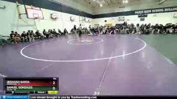 132 lbs Round 2 Champ & Wb (32 Team) - Samuel Gonzales, Selah vs Jeshaiah Garza, Hermiston