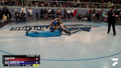 170 lbs Rr3 - Dale Robertson Jr., Kodiak Wrestling Club vs Alex Kemp, Alaska