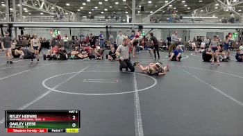 60 lbs Semis (4 Team) - Oakley Leese, PA Alliance vs Ryley Herwig, Warhawk National Team