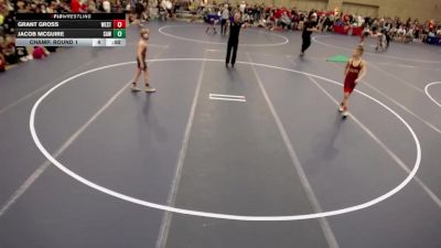 12U - 92 lbs Champ. Round 1 - James Walker, MN Elite Wrestling Club vs Simon Hjelmeland, Centennial Youth Wrestling