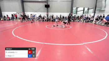 43 kg Rr Rnd 1 - Bronco Campsey, Blue Wave 2 vs Coleton Klipa, Knights Wrestling Club