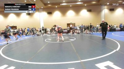 140-145 lbs Champ. Round 3 - Makayla Hinchey, South Carolina vs Sarah Pearson, Pennsylvania